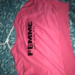 Hot Pink Cropped Sweater